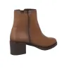 Pepe Menargues T4 Plain Leather Block Heel Ankle Boots