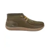Sunni Takan 022 Embroidered Suede Chukka Shoes Men Khaki