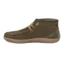 Sunni Takan 022 Embroidered Suede Chukka Shoes Men Khaki