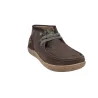 Sunni Takan 022 Embroidered Suede Chukka Shoes Men Khaki