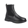 Wonders A-4422 Bottine Chelsea Cuir Semelle Track Femme Noir