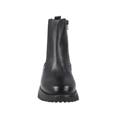 Wonders A-4422 Botín Chelsea Piel Suela Track Mujer Negro