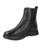 Wonders A-4422 Stivaletto Chelsea Pelle Suola Track Donna Nero