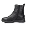 Wonders A-4422 Stivaletto Chelsea Pelle Suola Track Donna Nero