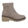 Viguera 8284 Bottine Lycra Membrane Hydro Suede Compensée Femme Taupe