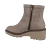 Viguera 8284 Lycra Hydro Suede Membrane Wedge Boot Women Taupe