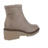 Viguera 8284 Lycra Hydro Suede Membrane Wedge Boot Women Taupe