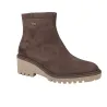Viguera 8284 Botín Licra Membrana Hidro Suede Cuña Mujer Taupe