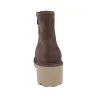 Viguera 8284 Stivaletto Lycra Membrana Hydro Suede Zeppa Donna Taupe