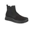 IGI&CO 21571 Gore-Tex Chelsea Boots Damen Nubukleder Wasserdicht Schwarz