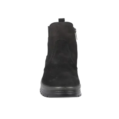 IGI&CO 21571 Gore-Tex Boots Chelsea Cuir Nubuck Imperméable Femme Noir