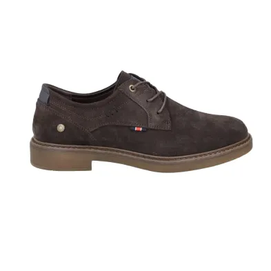 Carmela 164347 Scarpe Casual con Lacci in Camoscio Pelle Uomo Marrone