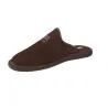 Nordikas 236 Top Line Men's Suede Mule Slippers House Shoes Backless