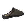 Nordikas 236 Top Line Men's Suede Mule Slippers House Shoes Backless