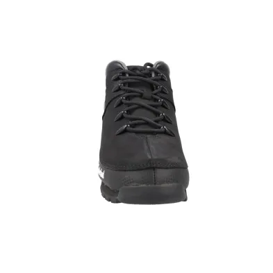 Timberland Euro Sprint Mid Lace Up Men's Nubuck Lace-Up Boots Black