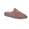 Nordikas 281 Chaussons Mules Femme Daim Pantoufles sans Talon Compensées Mauve