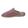 Nordikas 281 Chaussons Mules Femme Daim Pantoufles sans Talon Compensées Mauve