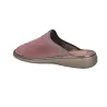 Nordikas 281 Chaussons Mules Femme Daim Pantoufles sans Talon Compensées Mauve