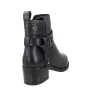 Carmela 164163 Stivaletti con Tacco Pelle Fibbia Zip Donna Marrone e Nero