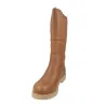 Panama Jack Bambina B60 Botas Altas de Piel con Forro Cálido Mujer Cuero