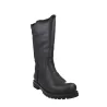 Panama Jack Bambina B60 Bottes Hautes en Cuir Doublées Chaudes Femme Noir