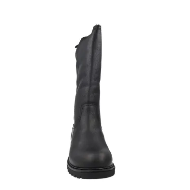 Panama Jack Bambina B60 Botas Altas de Piel con Forro Cálido Mujer Negro