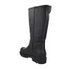 Panama Jack Bambina B60 Stivali Alti in Pelle Foderati Caldi Donna Nero