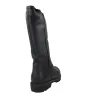 Panama Jack Bambina B60 Stivali Alti in Pelle Foderati Caldi Donna Nero