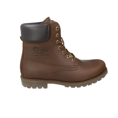 Panama Jack Panama 03 Herren Schnürstiefel aus Leder mit Polsterkragen Cuero