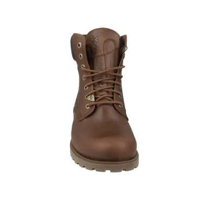 Panama Jack Panama 03 Herren Schnürstiefel aus Leder mit Polsterkragen Cuero