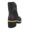 Panama Jack Padma B11 Damen Schnür-Stiefeletten aus Leder mit Absatz Schwarz