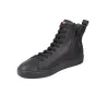 Camper K400817 Women's Leather High-Top Sneakers with Side Zip Black