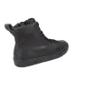Camper K400817 Women's Leather High-Top Sneakers with Side Zip Black