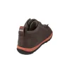 Camper K300285 Herren Sneaker-Schuhe Leder mit elastischen Schnürsenkeln Braun