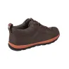 Camper K300285 Herren Sneaker-Schuhe Leder mit elastischen Schnürsenkeln Braun