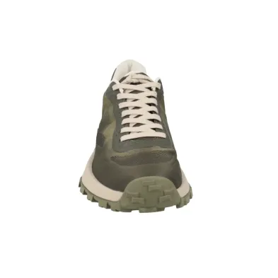Camper K101084 Baskets Casual Jacquard à Semelle Crantée Homme Vert