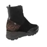 Pepe Menargues 21600 Women's Suede Ankle Boots with Front Zip