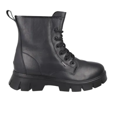 Primigi 23769 Bottines Gore-Tex en Cuir à Lacets et Zip Latéral pour Femme