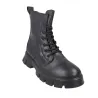 Primigi 23769 Bottines Gore-Tex en Cuir à Lacets et Zip Latéral pour Femme