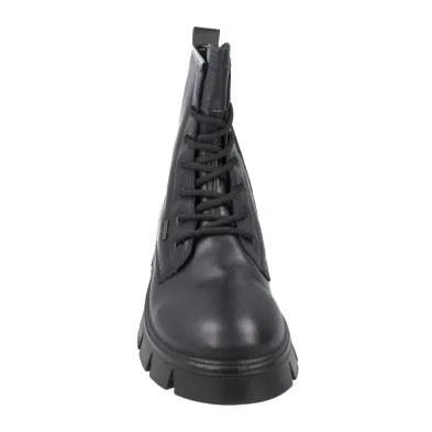 Primigi 23769 Women's Gore-Tex Leather Lace-Up Ankle Boots with Side Zip