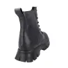 Primigi 23769 Women's Gore-Tex Leather Lace-Up Ankle Boots with Side Zip
