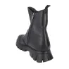 Primigi 23771 Damen Gore-Tex Chelsea-Stiefeletten aus Leder mit Elastikeinsatz