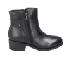 Calzados Vesga 01-2177 Stivaletti in Pelle con Zip e Tacco Basso Donna