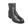 Calzados Vesga 01-2177 Stivaletti in Pelle con Zip e Tacco Basso Donna