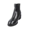 Calzados Vesga 01-2177 Stivaletti in Pelle con Zip e Tacco Basso Donna