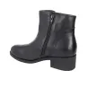 Calzados Vesga 01-2177 Women's Leather Ankle Boots with Zip and Low Heel