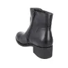 Calzados Vesga 01-2177 Bottines en Cuir avec Zip et Talon Bas pour Femme