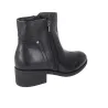 Calzados Vesga 01-2177 Botines de Piel con Cremallera y Tacón Bajo Mujer