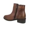 Calzados Vesga 01-2177 Stivaletti in Pelle con Zip e Tacco Basso Donna