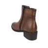 Calzados Vesga 01-2177 Botines de Piel con Cremallera y Tacón Bajo Mujer